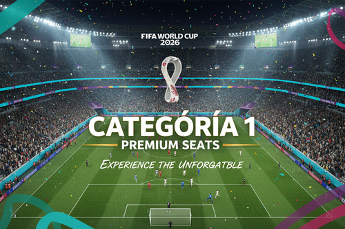 Boleto Categoría 1 Mundial 2026