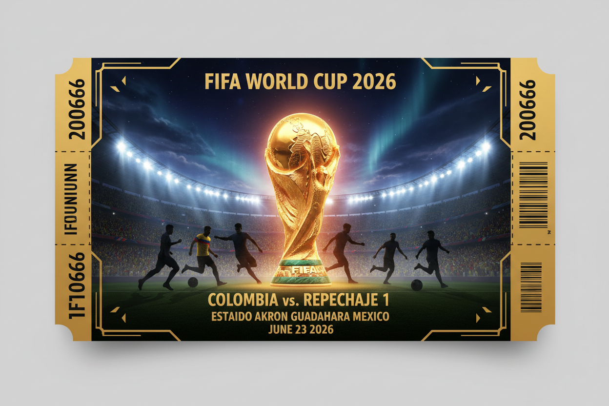 Colombia vs Repechaje 1 - Mundial 2026