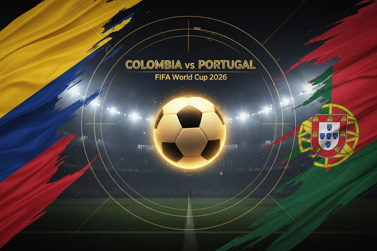 Boleto Mundial 2026 - Colombia vs Portugal