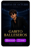 Gabito Ballesteros - Palenque Fiestas de Octubre 2026